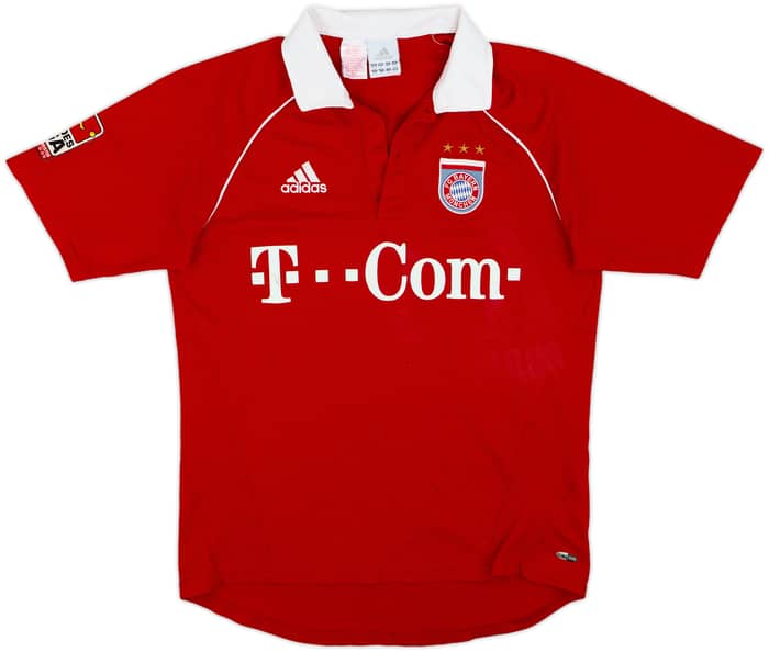 2005-06 Bayern Munich Home Shirt Budde #12 - 5/10 - (XL.Boys)