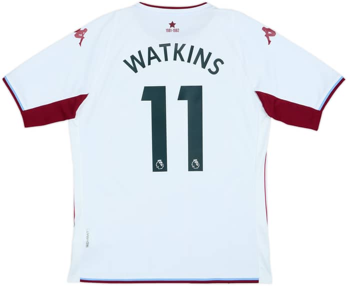 2021-22 Aston Villa Away Shirt Watkins #11 - 7/10 - (L)