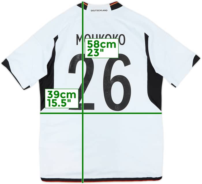2022-23 Germany Home Shirt Moukoko #26 - 5/10 - (L.Boys)
