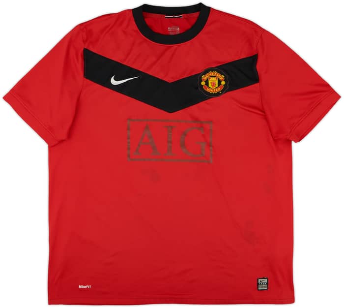2009-10 Manchester United Home Shirt - 4/10 - (XL)