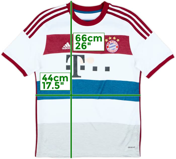2014-15 Bayern Munich Away Shirt - 5/10 - (L.Boys)