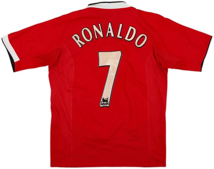2004-06 Manchester United Camiseta Local Ronaldo #7 - 7/10 - (S)