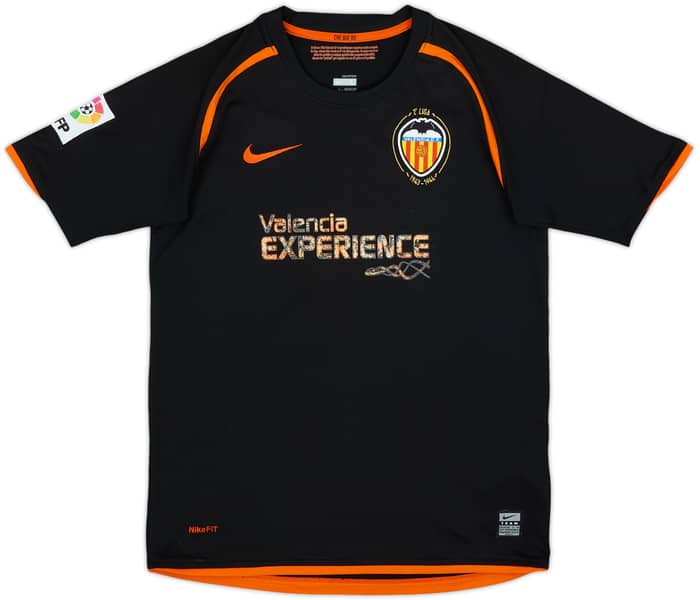 2008-09 Valencia Away Shirt - 4/10 - (L.Boys)