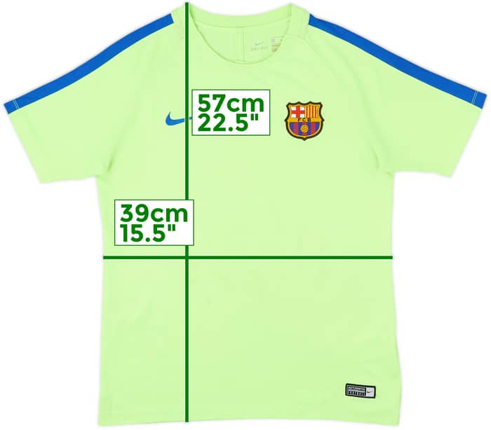 2017-18 Barcelona Nike Training Shirt - 5/10 - (L.Boys)