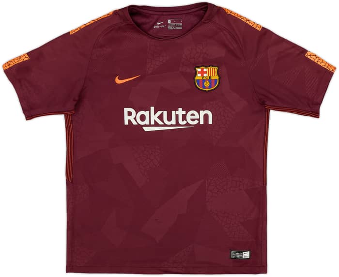 2017-18 Barcelona Third Shirt - 8/10 - (L.Boys)