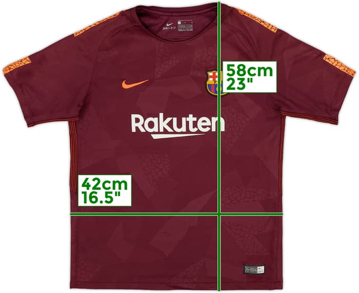 2017-18 Barcelona Third Shirt - 8/10 - (L.Boys)