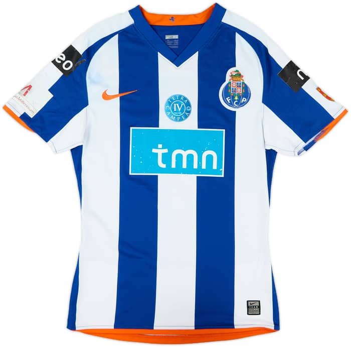 2008-09 Porto Player Issue Home Shirt #4 - 5/10 - (XS)