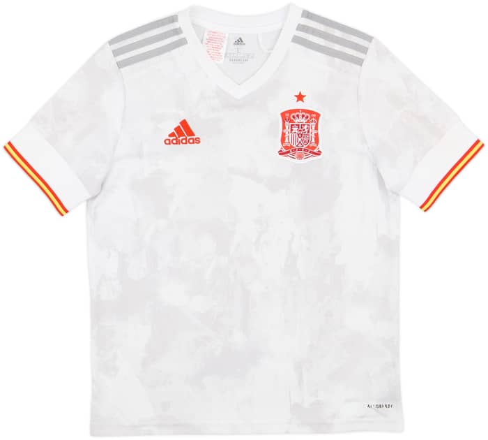 2018-19 Spain Away Shirt - 10/10 - (L.Boys)