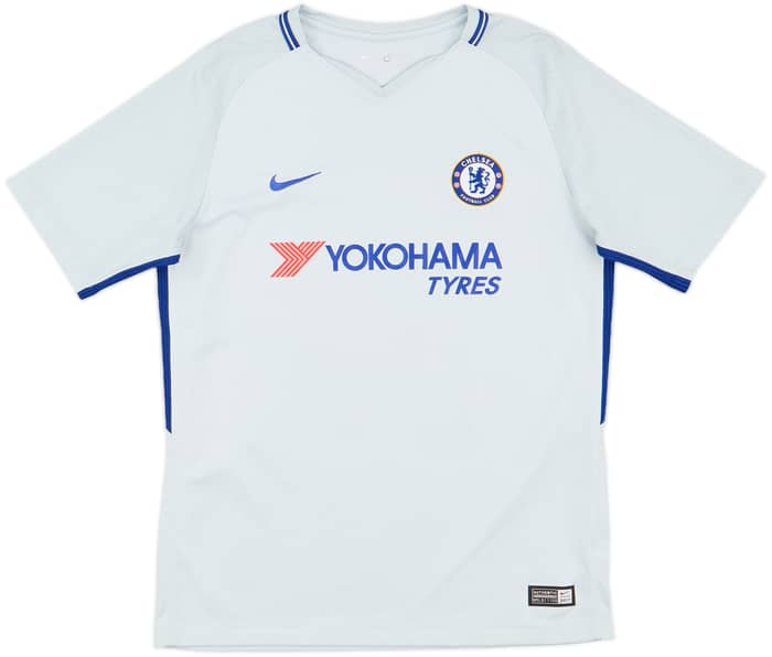 2017-18 Chelsea Away Shirt Hazard #10 - 9/10 - (XL.Boys)
