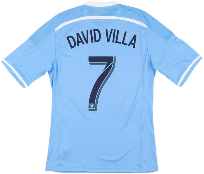 2015-16 New York City Home Shirt David Villa #7 - 9/10 - (S)