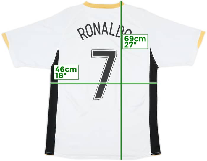 2006-08 Manchester United Away Shirt Ronaldo #7 - 6/10 - (M)