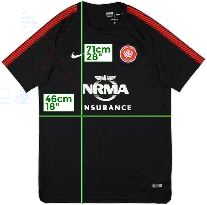 2015-16 Western Sydney Wanderers Nike Training Shirt - 10/10 - (L)
