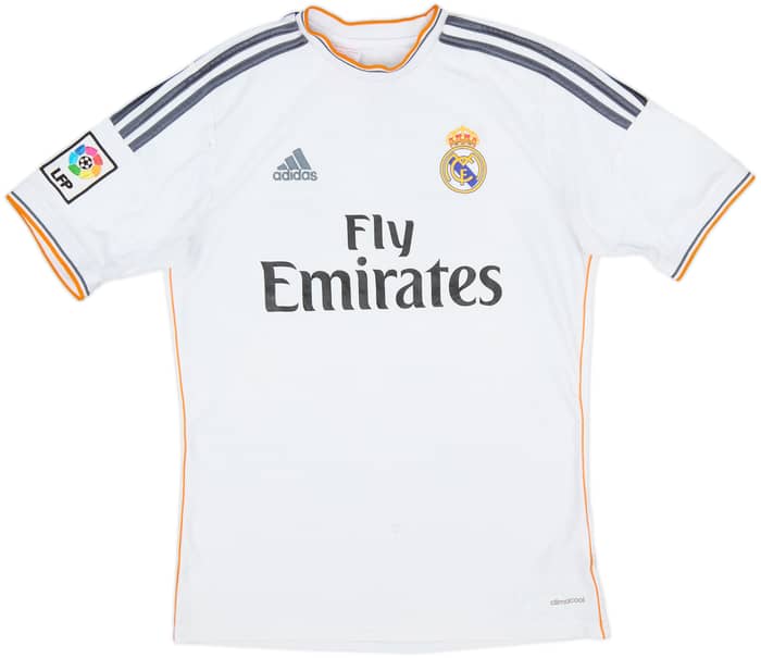 2013-14 Real Madrid Home Shirt Isco #23 - 7/10 - (XL.Boys)