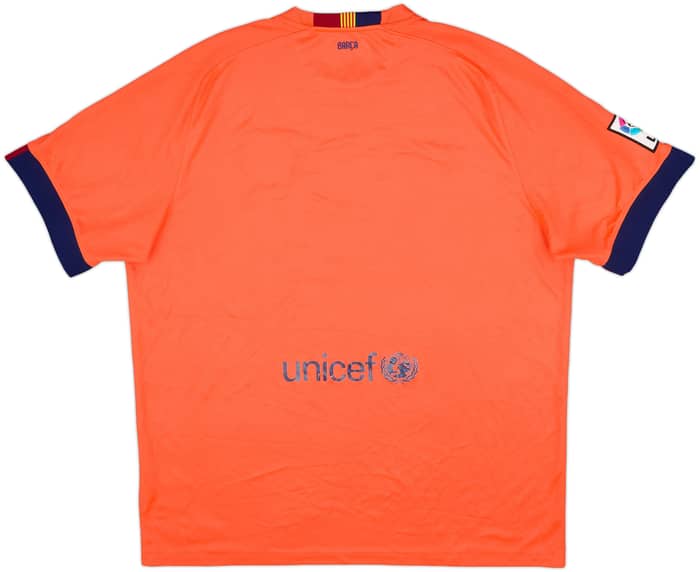 2014-15 Barcelona Away Shirt - 5/10 - (XXL)
