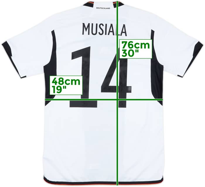 2022-23 Germany Home Shirt Musiala #14 - 6/10 - (M)