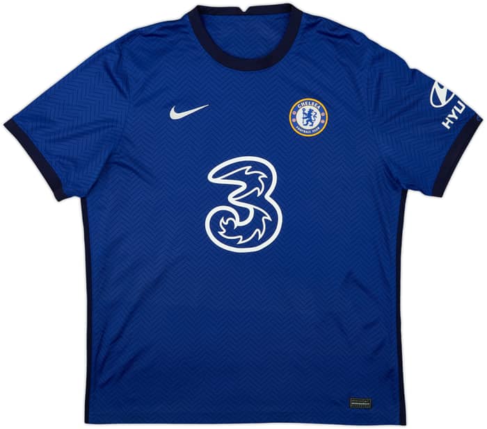 2020-21 Chelsea Home Shirt Pulisic #10 - 8/10 - (XL)