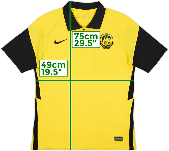 2020-22 Malaysia Home Shirt - 8/10 - (XL)