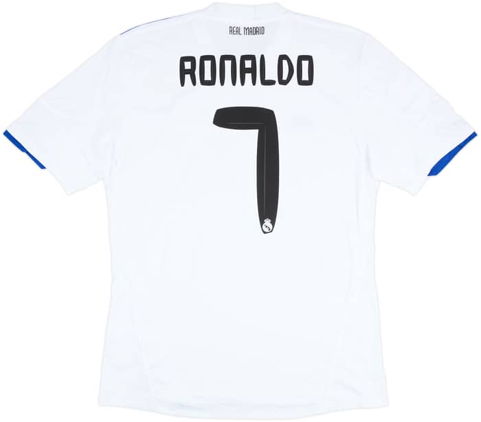 2010-11 Real Madrid Home Shirt Ronaldo #7 - 6/10 - (L)