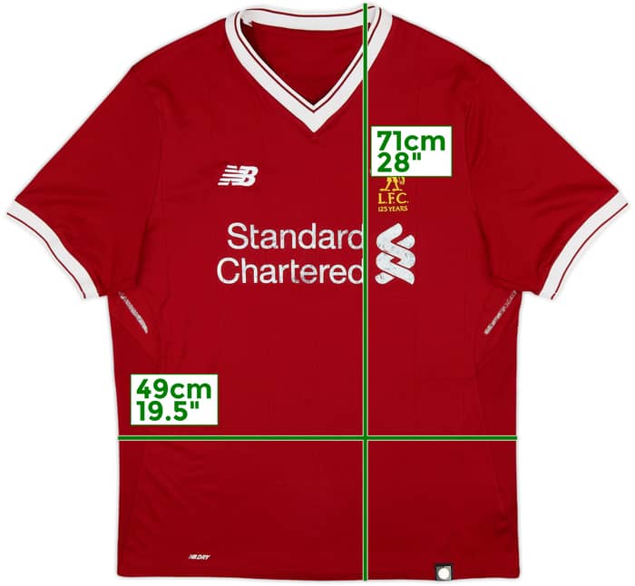 2017-18 Liverpool 125 Years Home Shirt - 5/10 - (L)