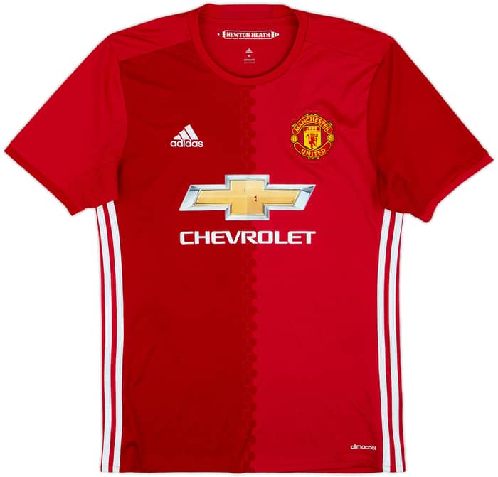 2016-17 Manchester United Home Shirt Ibrahimovic #9 - 6/10 - (M)