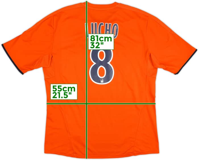 2011-12 Olympique Marseille Tercera Camiseta Lucho #8 - 8/10 - (XL)