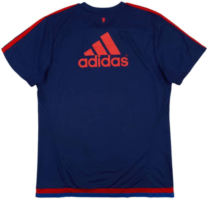 2015-16 Manchester United adizero Training Shirt - 8/10 - (L)