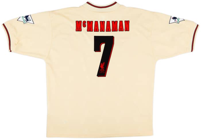 1996-97 Liverpool Away Shirt McManaman #7 - 10/10 - (L)