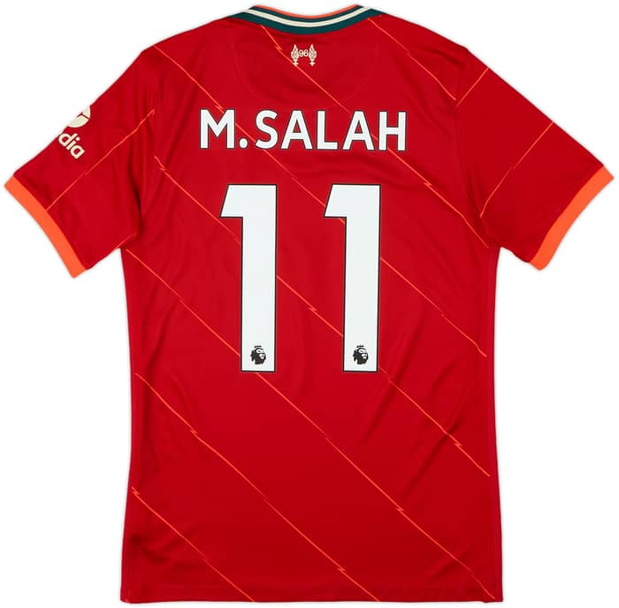2021-22 Liverpool Home Shirt M.Salah #11 - 6/10 - (S)