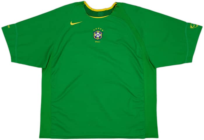 2004-06 Brazil Nike Training Shirt - 8/10 - (XL)