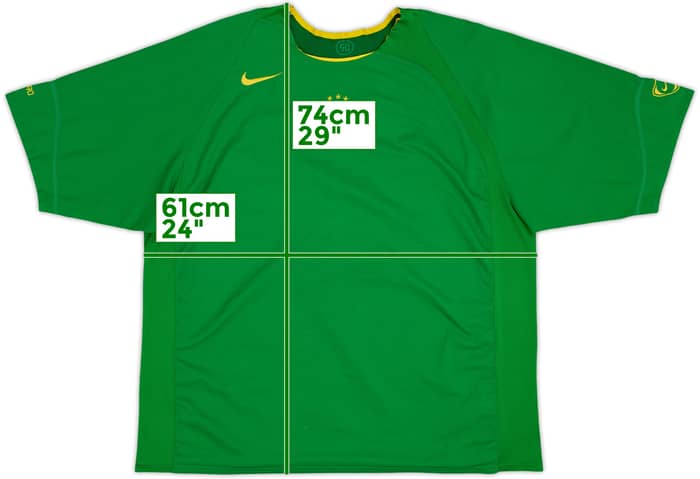 2004-06 Brazil Nike Training Shirt - 8/10 - (XL)