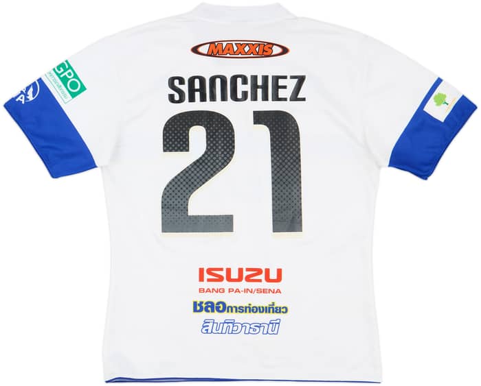 2014-15 Ayutthaya United Home Shirt Sanchez #21 - 9/10 - (XL)