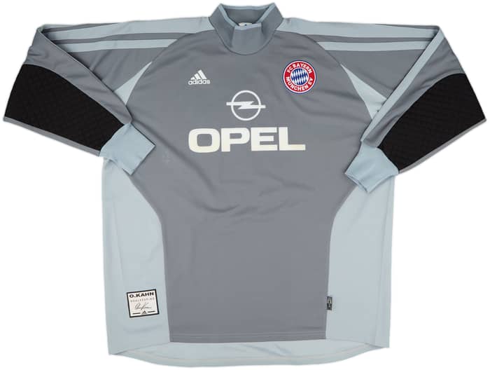 2001-02 Bayern Munich GK Shirt Kahn #1 - 8/10 - (XXL)