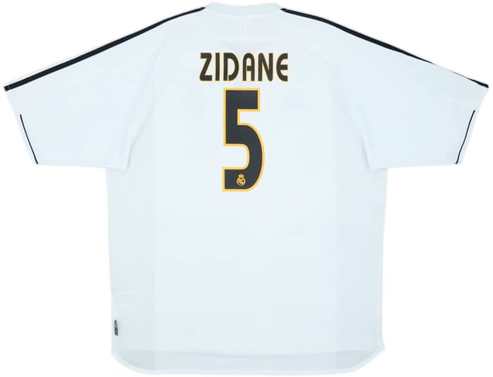 2003-04 Real Madrid Local Camiseta Zidane #5 - 8/10 - (XL)