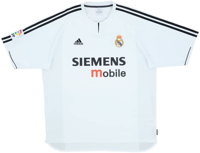 2003-04 Real Madrid Local Camiseta Zidane #5 - 8/10 - (XL)
