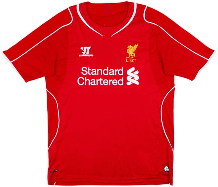 2014-15 Liverpool Home Shirt Gerrard #8 - 6/10 - (M)