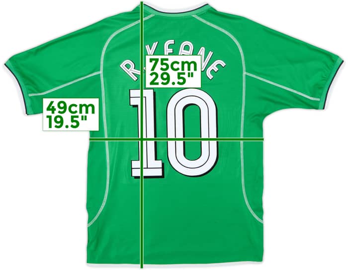 2002-03 Ireland Home Shirt R.Keane #10 - 8/10 - (M)