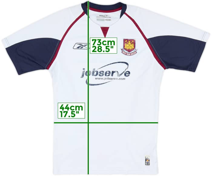 2005-06 West Ham Away Shirt - 5/10 - (S)