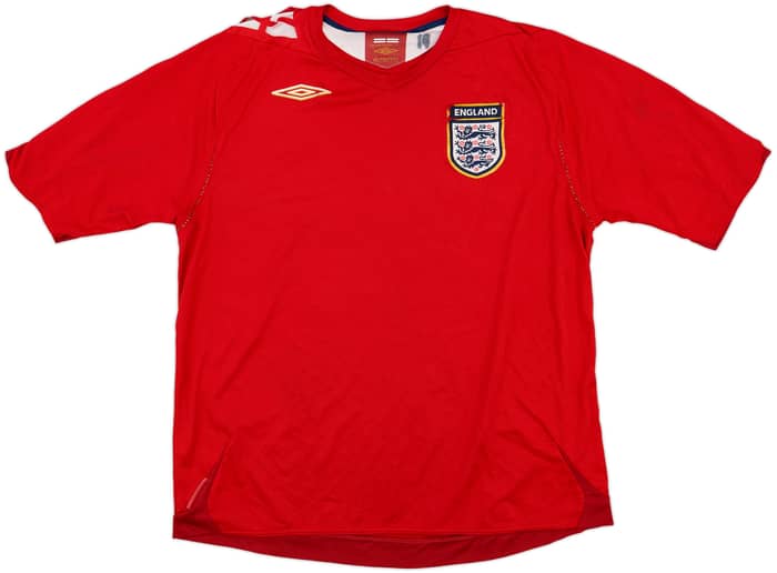 2006-08 England Away Shirt - 5/10 - (XL)