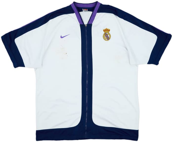 1998-99 Real Madrid Baloncesto Nike Shooting Shirt - 5/10 - (XL)