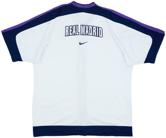1998-99 Real Madrid Baloncesto Nike Shooting Shirt - 5/10 - (XL)