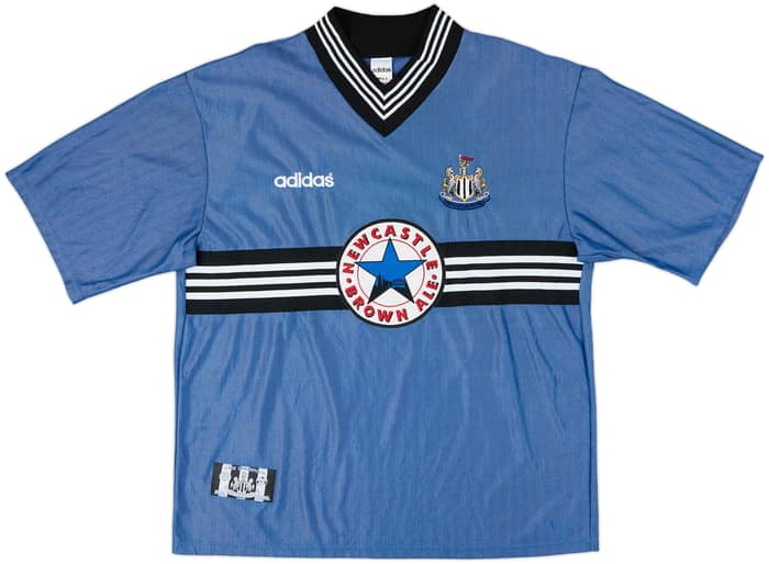 1996-97 Newcastle Away Shirt Shearer #9 - 9/10 - (XL)