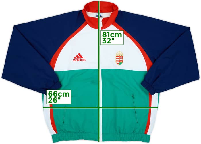 2000-02 Hungary adidas Track Jacket - 6/10 - (XXL)
