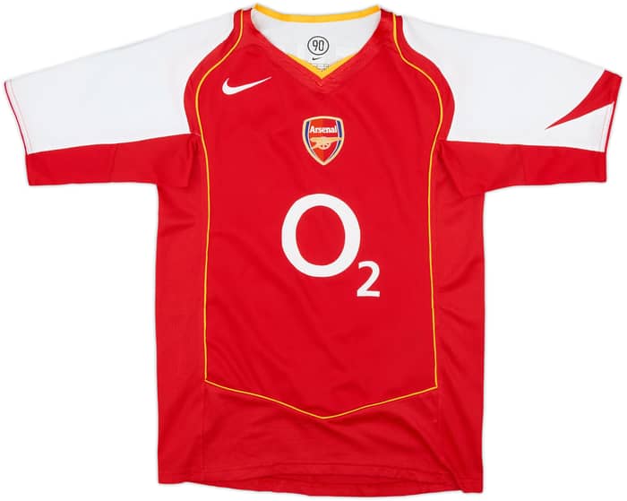 Camiseta de local del Arsenal 2004-05 Henry #14 - 9/10 - (Niños L)