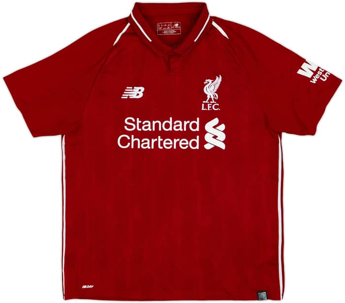 2018-19 Liverpool Home Shirt M.Salah #11 - 6/10 - (M)