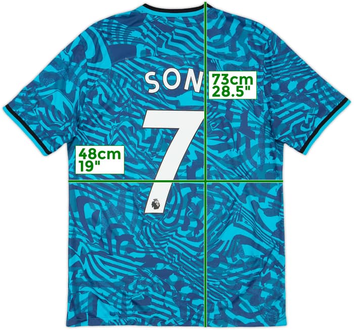 2022-23 Tottenham Third Shirt Son #7 - 8/10 - (M)