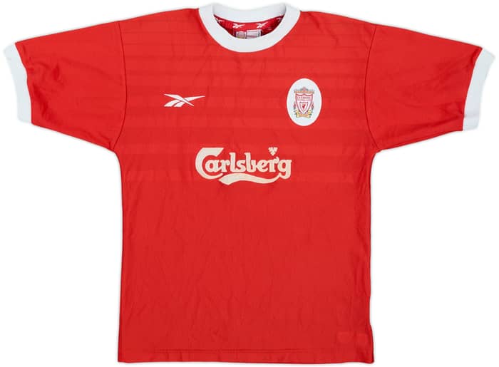 1998-00 Liverpool Home Shirt - 6/10 - (XL.Boys)