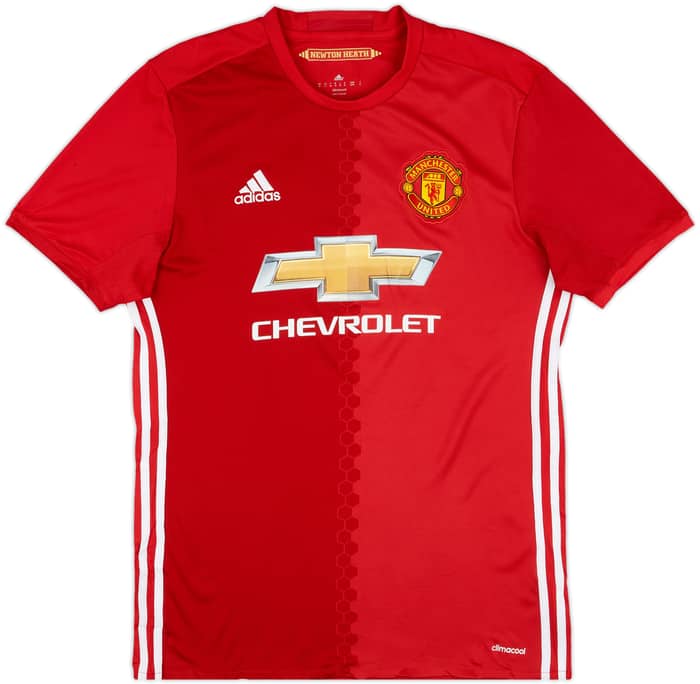2016-17 Manchester United Home Shirt Pogba #6 - 5/10 - (M)