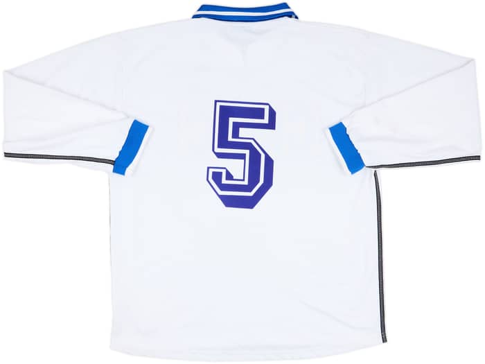 1999-01 Royale Union Saint-Gilloise Match Issue Away L/S Shirt #5