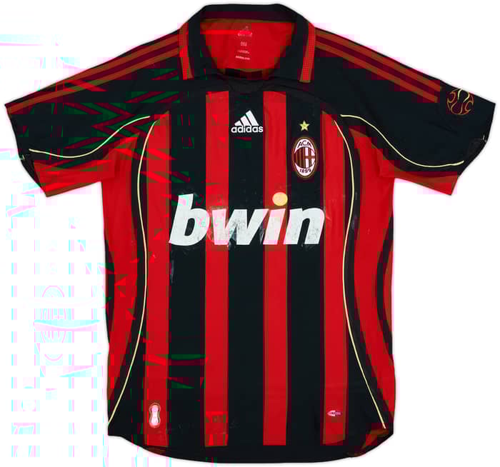 2006-07 AC Milan Home Shirt Kaka #22 - 4/10 - (S)