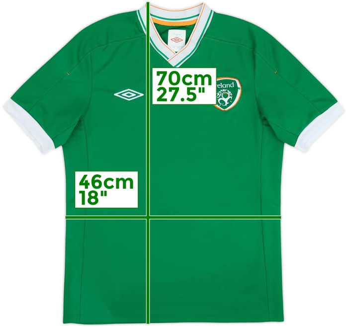 2021-22 Ireland Home Shirt - 6/10 - (M)